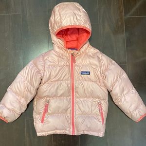 Patagonia Hi Loft Down Sweater hoody jacket toddler 3T